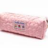 Polyester Floral Pencil Case With Zipper For Students And Office Storage