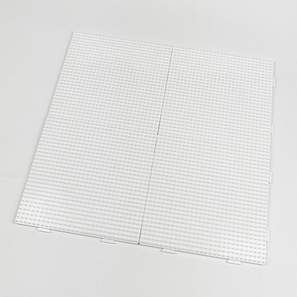 4PCs 5mm Hama Beads White Pegboard Template Board Pixel Art Iron Puzzle Square Tool DIY Figure Material Board Perler Beads