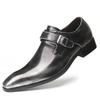 Size 48 Mens Shoes New Pointed Shoes Men Leather Original British Style Luxury Mens Dress Shoes Loafers Men Zapatos De Hombre