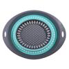 Silicone Kitchen Foldable Storage Basket Collapsible Colander Strainer Fruit Vegetable Drainer Kitchen Draining Filter Organzier