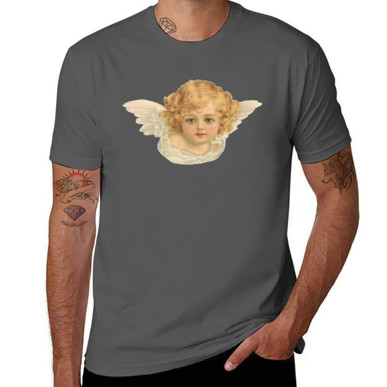 

Cherubs T-Shirt man t shirt cotton high quality man t shirts for men casual T-Shirt 4XL
