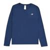 WT51245 Core Run Long Sleeve NNY [New Balance] T-Shirt (WT51245) Women's (NB Navy)