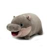 Moo Deng Pygmy Hippo 22CM Plush Doll Stuffed Toy Animal Hug Pillow Back Cushion Kids Toy Girl Boy Gift