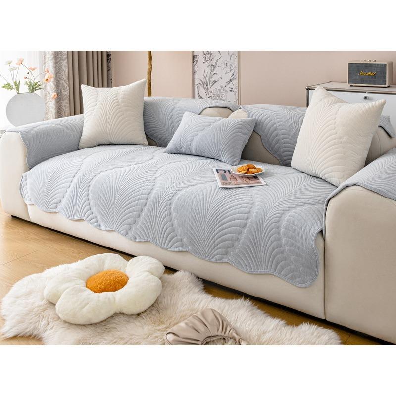 Sofa Cushions Are Suitable for All Seasons, No Pilling, Non-slip Sofa Cover, All-inclusive Chenille Cushion Cover New