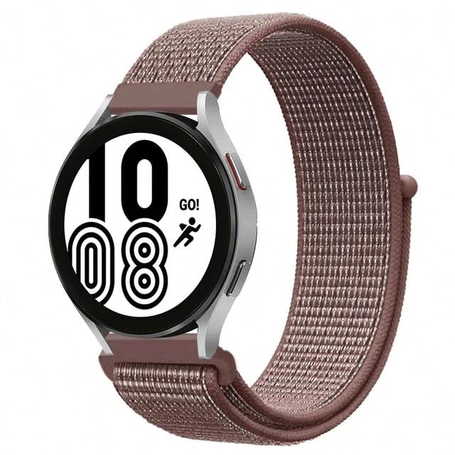 20mm 22mm Nylon-Schlaufenband Für Garmin Forerunner 265 965 255 255M 245 645 158/Venu 2Plus/Vivoactive 4 3/Venu SQ 2 Armband