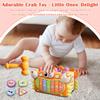 The Crab Hexahedron Educational Music Toy Features Multi-functional Lights Like Stars The Seabed, And The Music Piano Will Make You Happy And Joyful.