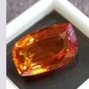 Certified Natural Fancy Painite Mogok Orange Yellow 13-14 Ct Stunning Gemstone