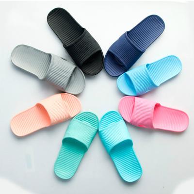 Unisex Home Slippers Women Summer Non-slip Floor Flip Flops Indoor Family Ladies Men Bathroom Slippers Hotel Sandals Shoes