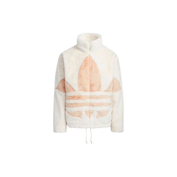 adidas Originals Large Jacket Unisex Pink White HC0324