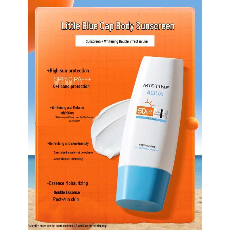 Mistine Whitening & Hydrating Body Sunscreen SPF50 PA+++
