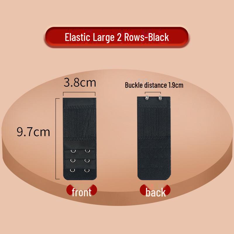 Extensie elastică pentru sutien cu cataramă din oțel inoxidabil - 2x3, 3x3, 4x4 rânduri