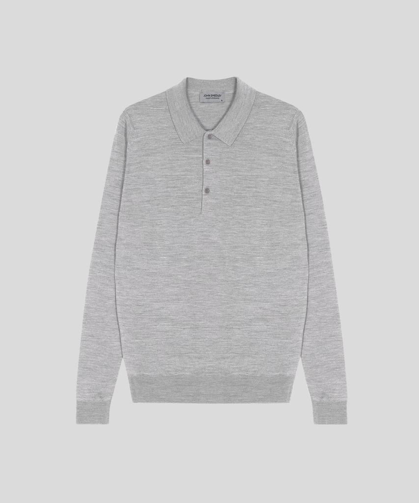 JOHN SMEDLEY Belper Extra Fine Merino Wool Standard Fit Polo Knit Core 10 Colors (A Type)