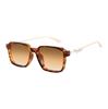 Square pearl sunglasses, new European and American fashion trend sunglasses, advanced sense and thin sunglasses, women