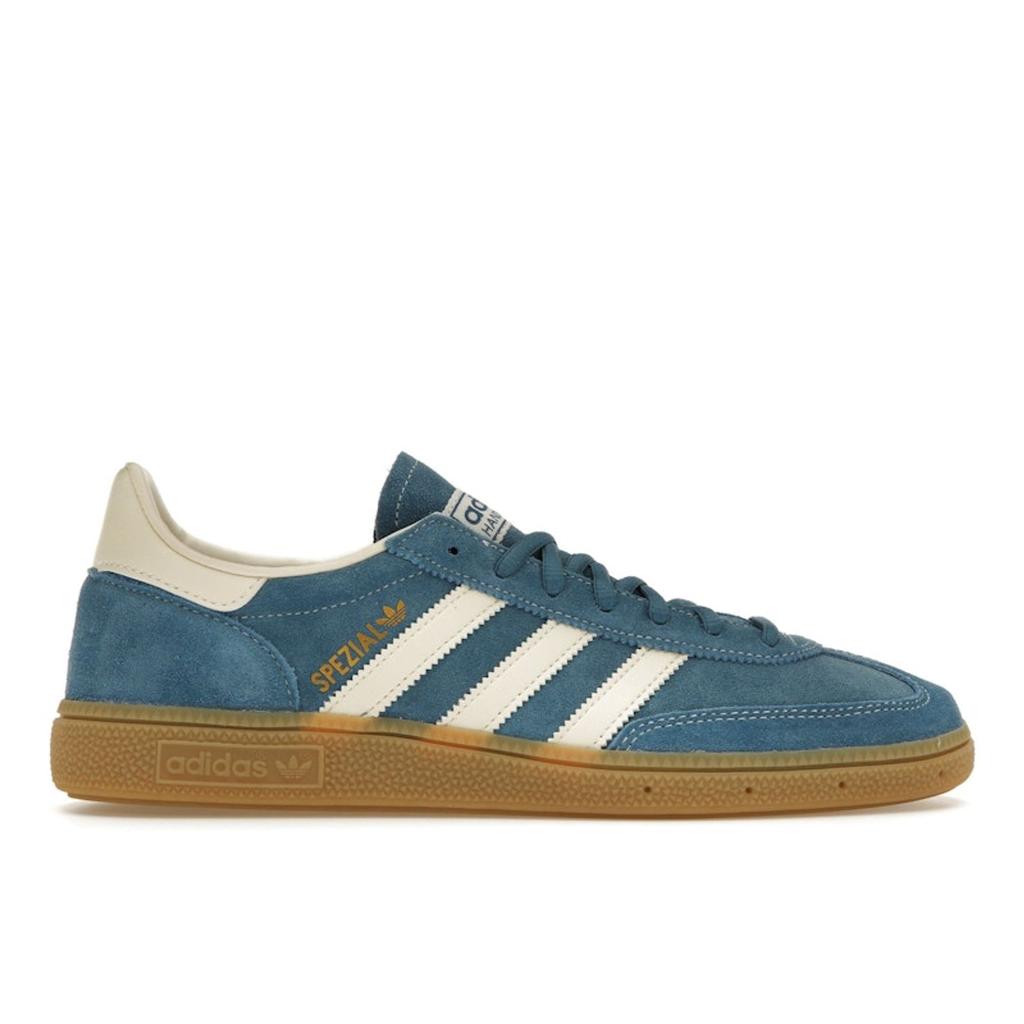 Adidas Håndball Spezial Core Blue Gum Unisex Sneakers Kremhvit Krystallhvit IG6194