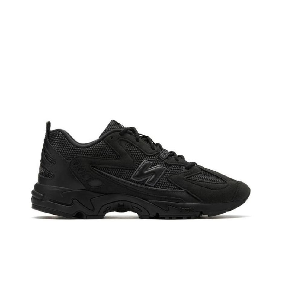 New Balance Nb 828 Tyg Syntetiskt Läder Sporttrend Låg Topp Vardagsskor Unisex Vardagsskor Svart ML828BM