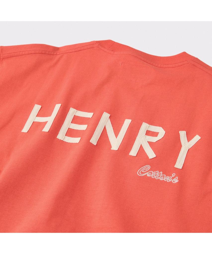 Henlikoteun [British Sporting Club] Applique Short-Sleeve T-Shirts Abtam26741Rex
