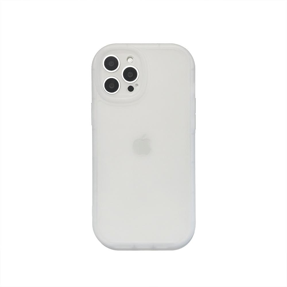 Simple Solid Color Transparent White 15 Skin Feeling Matte 13 Apple Phone Case X 8 Suitable for IPhone 16pro Soft 11
