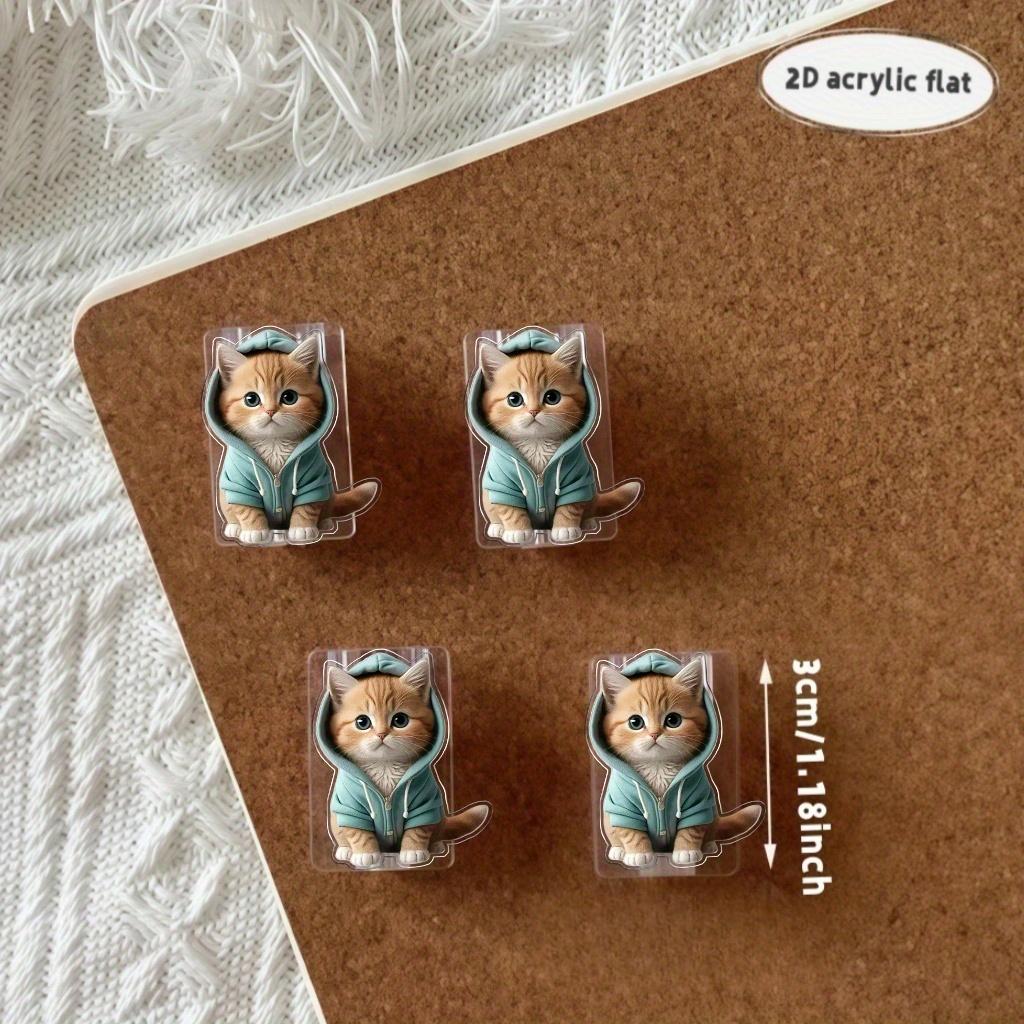 Cartoon Katzenförmiger Datenkabel-Schutz, Geeignet für Typ-C/Ladeschnittstelle Anti-Bruch Ladekabel-Schutz