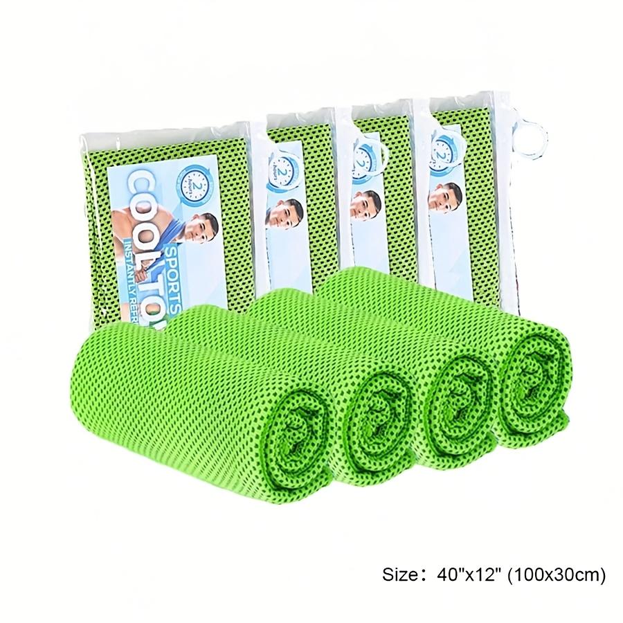 30x100MM Cooling Sports Towel, Instant Ice Towel for Gym and Running, Quick-Dry Microfiber Sweat Towel for Fitness and Outdoor Activities