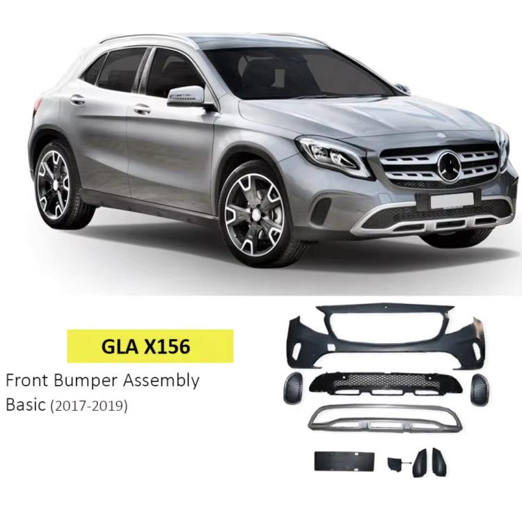 

Mercedes-Benz GLA X156 2017-2019 Комплект кузовних деталей переднього бампера RAMBO