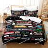 New 3D Friends Sets Bedding Set Printed Bed Set Duvet Cover Sheet Pillowcase Bed Soft Quilt Cover Full Queen King Size