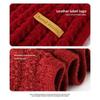 Knitted Scarf with Yarn for Women, Autumn and Winter, Korean Version, Thickened and Warm Shawl Style Scarf
