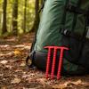 Yousheng 10Pcs Plastic Screw-in Tent Stake, Heavy Duty T-shaped Canopy Tent Peg, Windproof Spiral Ground Stake for Outdoor Camping Hiking