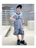 Boys' summer vest set 2026 new sports jerseys for middle-aged and young children's summer boys' quick drying basketball clothes trend