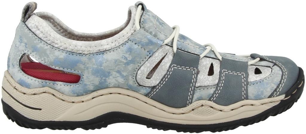 Кроссовки Rieker L0561 (L0561) heaven/silver flower