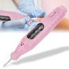 USB Portable Electric Nail Drill Machine Nail Drill Manicure Nail Polisher Tool KitPink USB