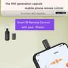 Mini Smartphone IR Remote Controller, Anti Dust Universal IR Remote Control for Phone, Smart Universal Type C Infrared Controller Adapter for Air