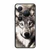 For Huawei Pura 80 Ultra 5G Case Wolf Tiger Lion Cat Black Silicone Soft Phone Case For Huawei Pura80 Ultra Back Cover Case Para