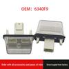 6340F9 Rear License Plate Light for Peugeot 307, Sedan 206, 207, C4L, Picasso, Xsara
