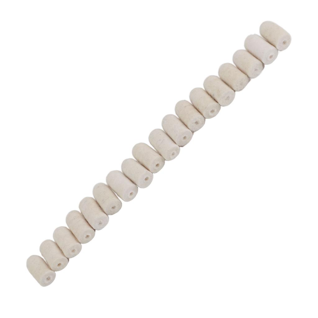 90Pcs Abrasive Soft Felt Wool Polishing Wheel, Total 90 Pieces Wheel, Point, Mandrel Kit for Metal and Nonmetal Materials, Polishing and ing with Smal