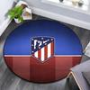 Club Atletico de Madrid2 Round Area Rug,Carpet Rug for Living Room Bedroom Sofa Playroom Decor,Non-slip Floor Mat