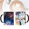 Tasse Farbwechsel Keramiktasse Kaffeetasse Exklusives Cartoon-Design