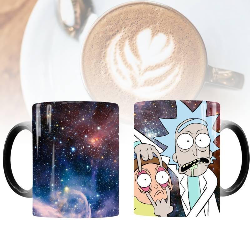 Tasse Farbwechsel Keramiktasse Kaffeetasse Exklusives Cartoon-Design