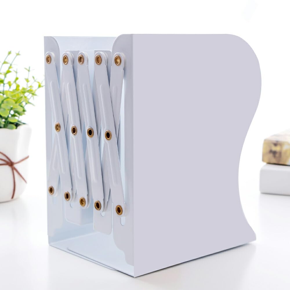 desktop book book textbook tabletop office organization supplies Bookstand, retractable, stand, white, foldable, extendable, holder, non-tipping, белый