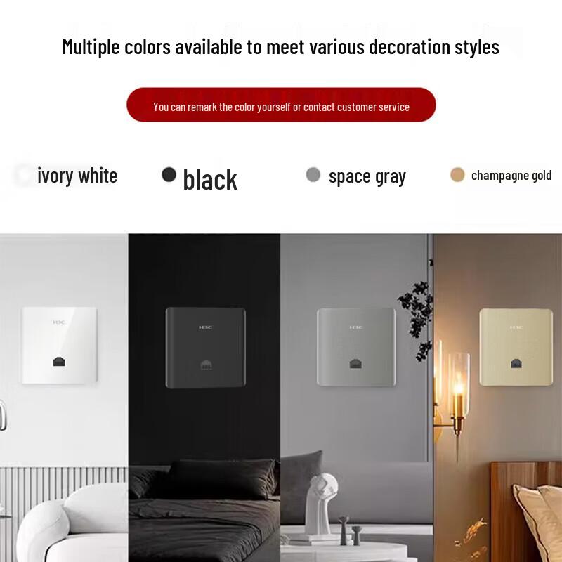H3C H9 Series 1500M Wi-Fi 6 Wall-Mounted AP Set (CN version)