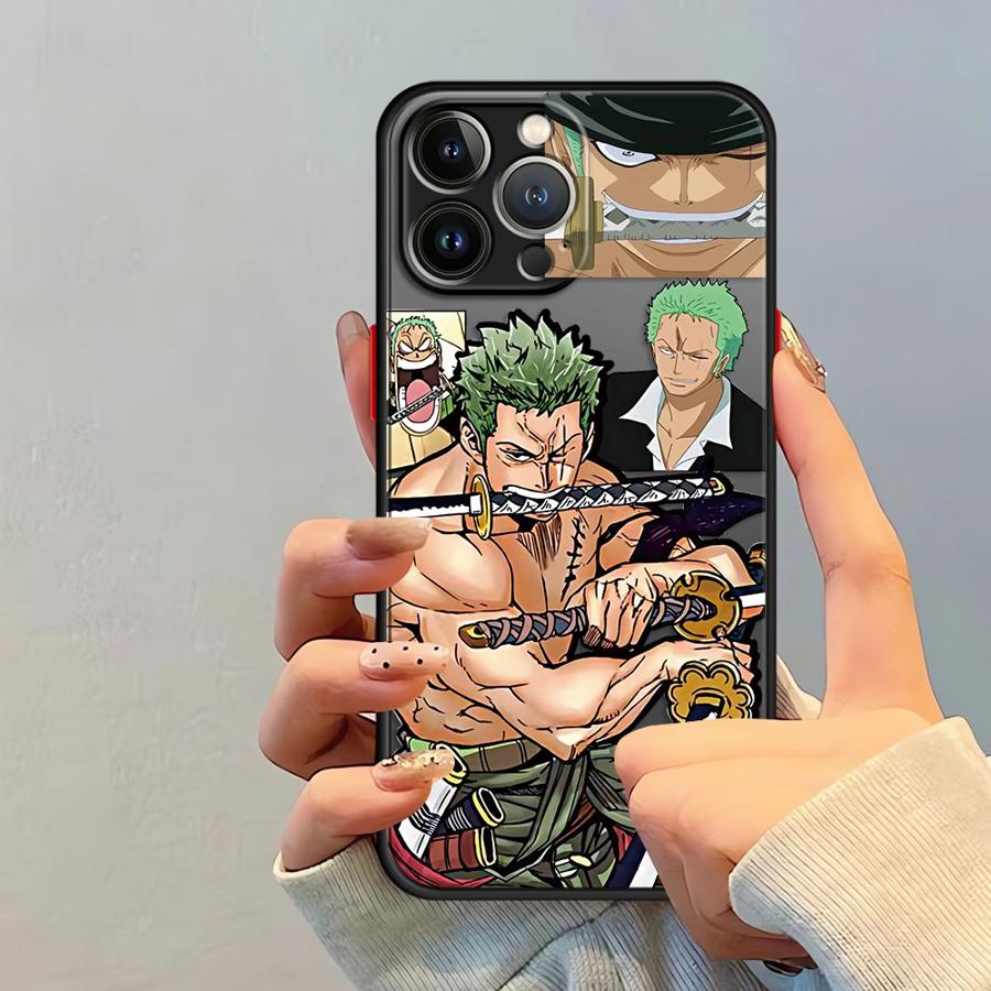 Case for Apple iPhone 16 Pro 7 8 SE 6s 16e 13 Pro 11 Pro Max 14 XR XS X 12 Mini 15 Pro Max SE Soft Shell Anime O-One Piece