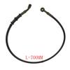 Motorcycle Brake Hose Flexible Oil Line Tube Universal Clutch Pipe Metal Rubber for Motorbike ATV Modification