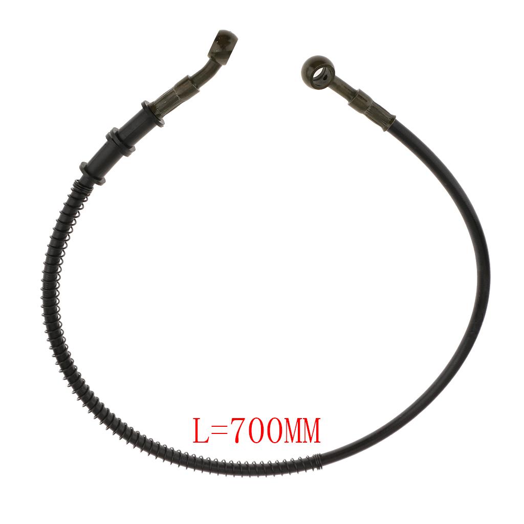 Motorcycle Brake Hose Flexible Oil Line Tube Universal Clutch Pipe Metal Rubber for Motorbike ATV Modification