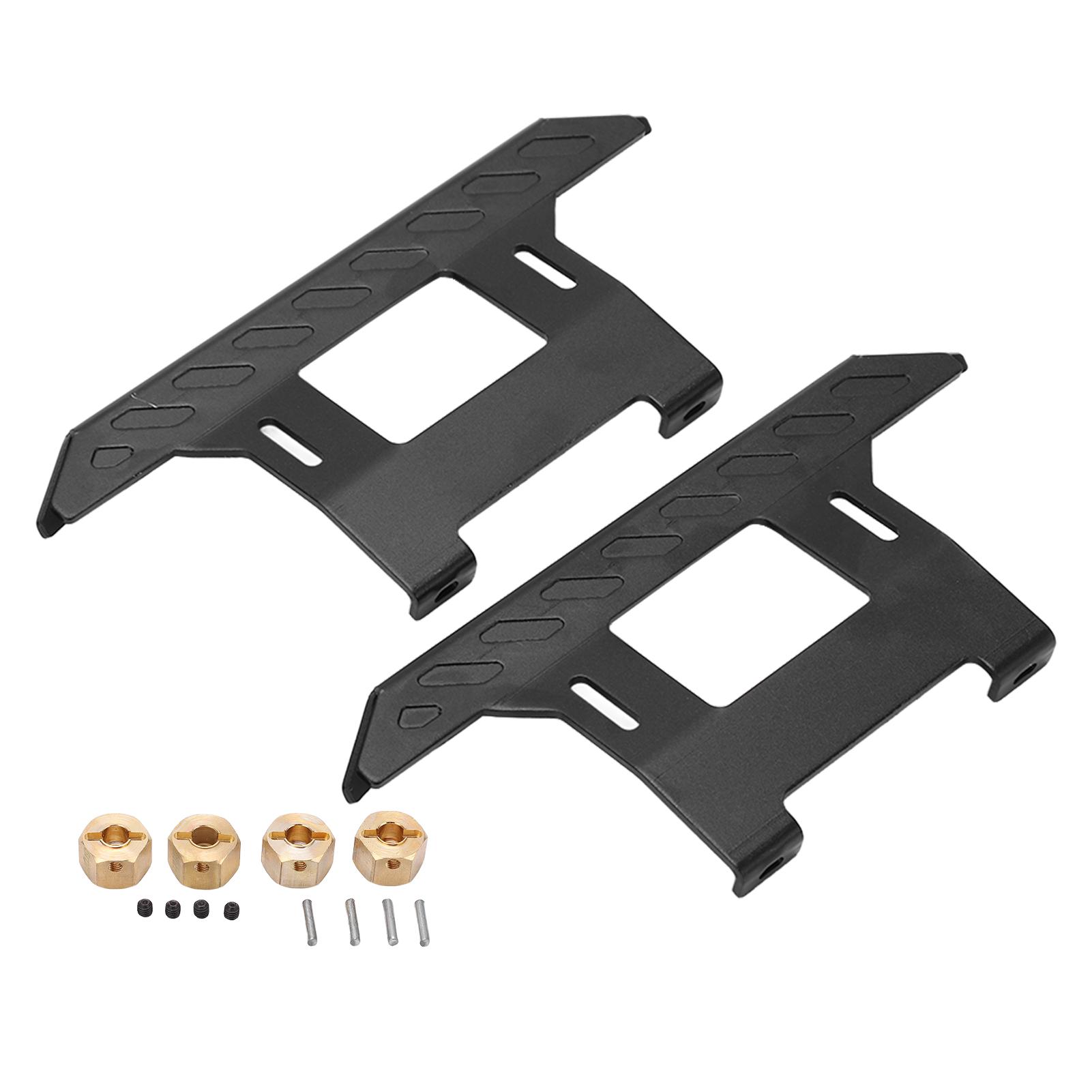 

Metal Side Pedal RC Climbing Car Aluminum Alloy Foot Pedal Replacement for SCX10II