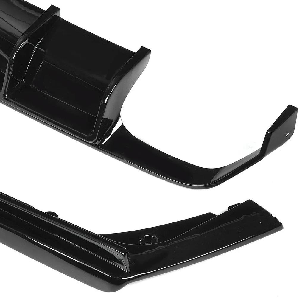For BMW F80 M3 F82 F83 M4 2015-2020 Car Rear Diffuser Bumper Corner Spoiler Splitter Rear Lip Protector Guard Carbon Fiber Look