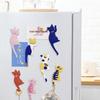 Cartoon Cat Tail Magnet Hook for Fridge - No-Trace Storage Solution