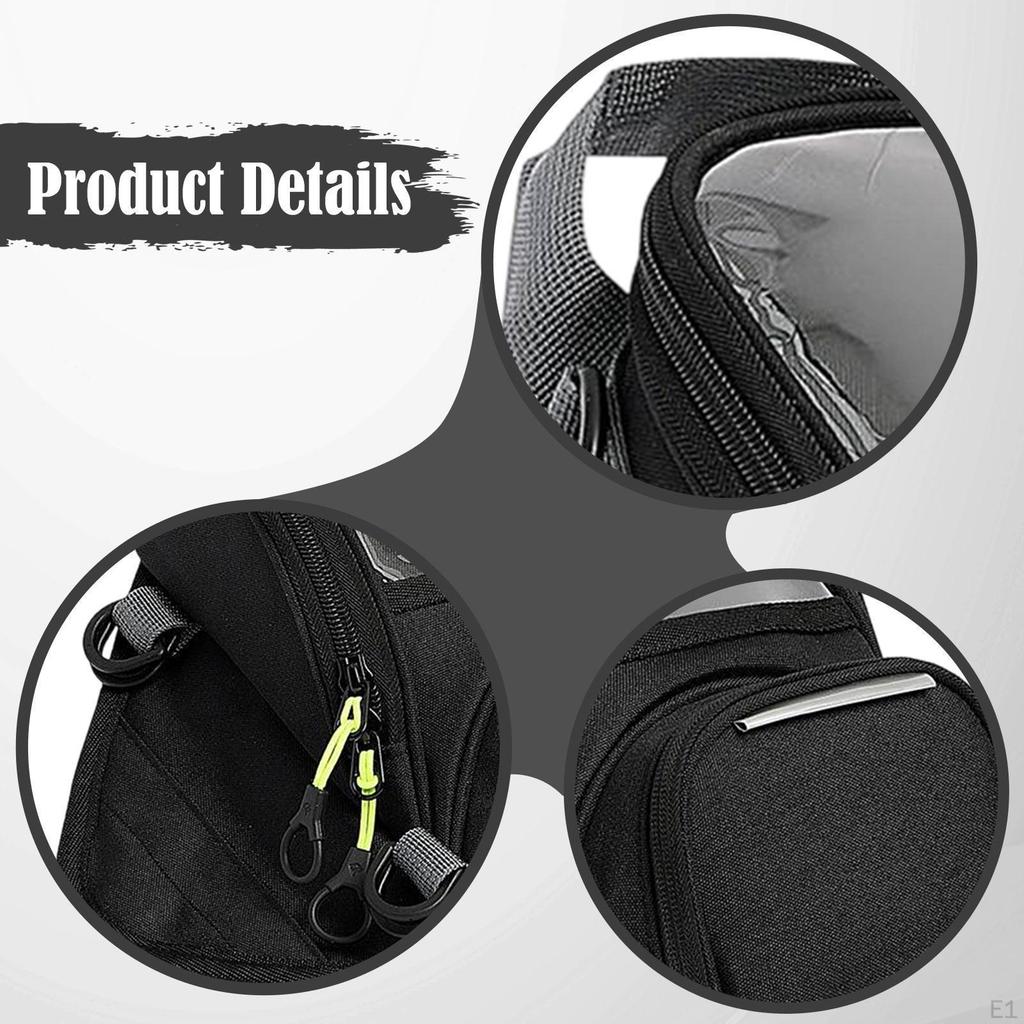 Motorcycle Tank Bag Motorbike Accessories Easy To Install Storage for Commuting Transportation