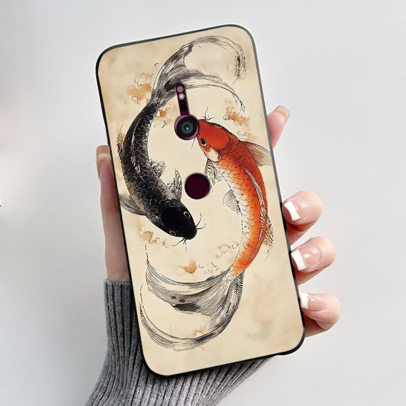 Casing For Sony Xperia XZ3 SO-01L XZ2 SO-03K Phone Case Luxury Fashion Cute Cool Boys Girls Black Matte Soft Silicone Back Cover