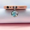 1pc Tree of Life Metal Mobile Phone Dust Plug, Decorative Dust and Waterproof Cover, Mobile Phone Pendant.