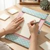 Contrast-Color Clipboard Folder PU Leather Magnetic Clipboard Folder Paper Organizer  Office