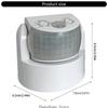 220V~240v Motion Detector Replacement Outdoor Security Motion Detector Movement Switches Double Probe Motion 3XUF